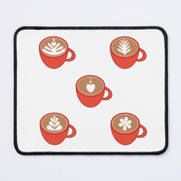 Item preview, Cute latte foam art, the red cups designed and sold by TessaPeartree.