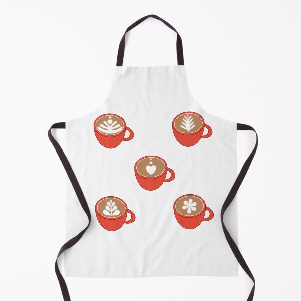 Item preview, Cute latte foam art, the red cups designed and sold by TessaPeartree.