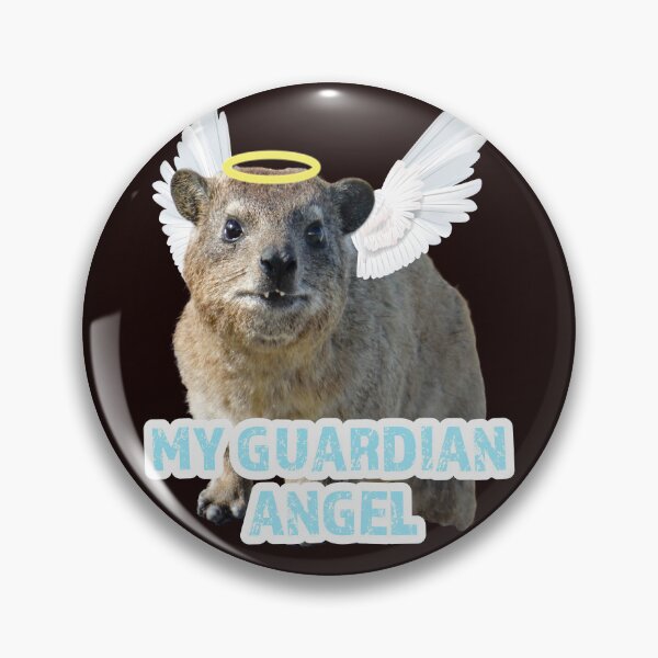 Item preview, Rock Hyrax My Guardian  Angel designed and sold by mrhyrax.