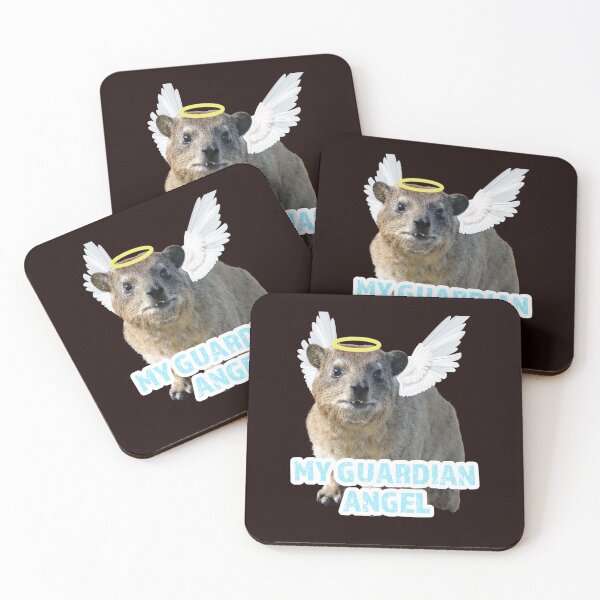 Item preview, Rock Hyrax My Guardian  Angel designed and sold by mrhyrax.