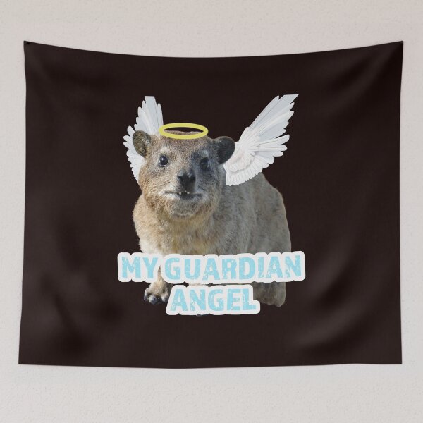 Item preview, Rock Hyrax My Guardian  Angel designed and sold by mrhyrax.