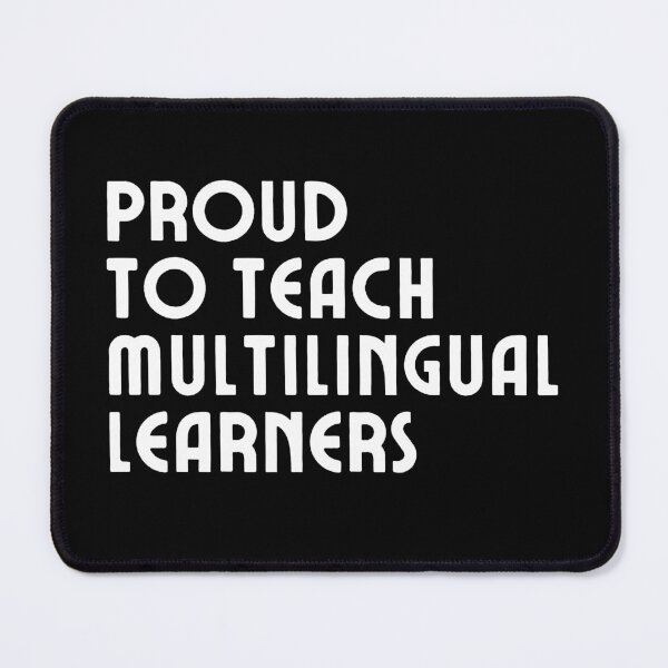 Item preview, Proud to Teach Multilingual Learners - Languages Passionate Teacher gift designed and sold by MouDantArts.