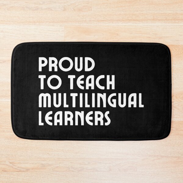 Item preview, Proud to Teach Multilingual Learners - Languages Passionate Teacher gift designed and sold by MouDantArts.