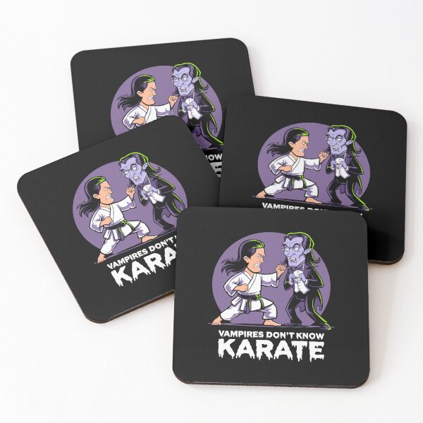 Item preview, Funny Halloween Karate Vampire Gift for Martial Arts Fans designed and sold by w1ckerman.