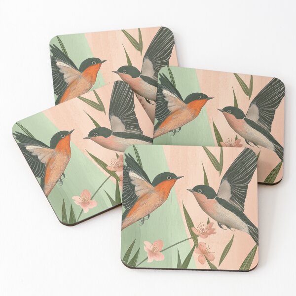 Item preview, two swallows designed and sold by PricklyPeanut.