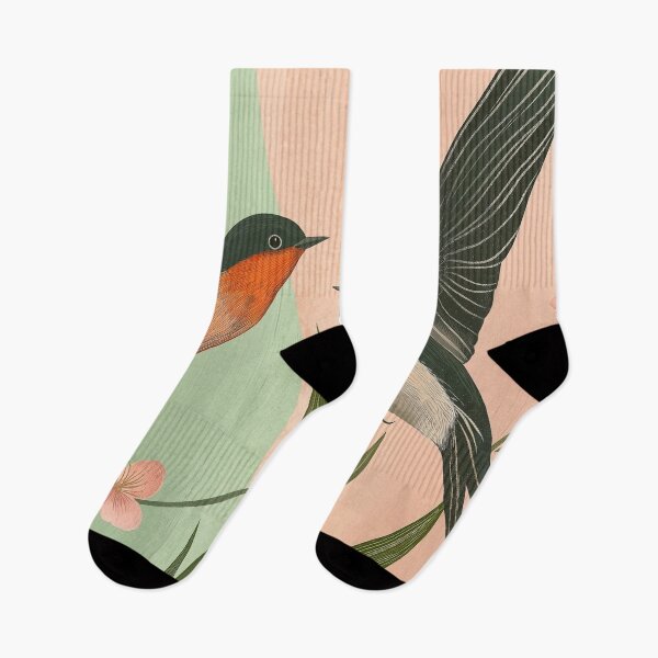 Item preview, two swallows designed and sold by PricklyPeanut.