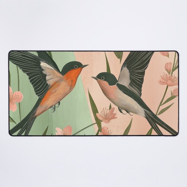 Item preview, two swallows designed and sold by PricklyPeanut.