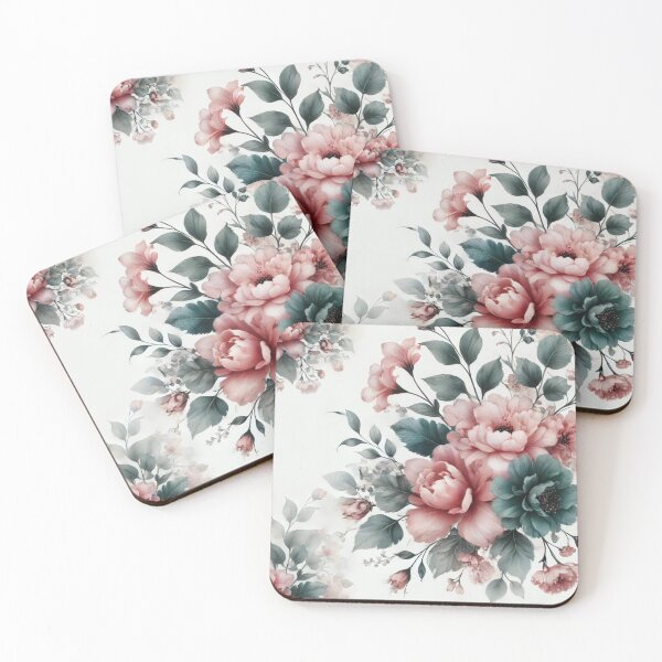 Item preview, Romantic Pink Teal 2 designed and sold by IoneShopDesign.