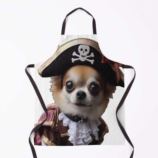 Item preview, Adorable Pirate Chihuahua – Cute Pirate Dog Design designed and sold by Bogginss.