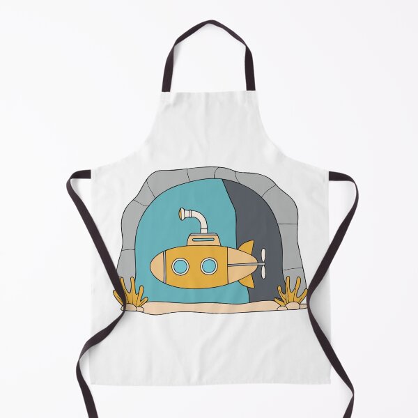 Item preview, Submarine in an underwater cave designed and sold by rasagamastore.
