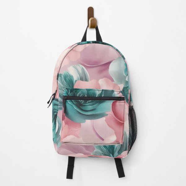 Item preview, Pink Blooming Teal designed and sold by IoneShopDesign.