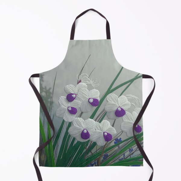 Item preview, purple orchids designed and sold by PricklyPeanut.