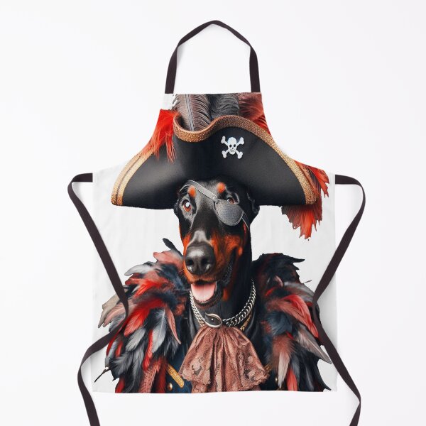Item preview, Pirate Doberman – Adorable Doberman Dressed as a Pirate designed and sold by Bogginss.