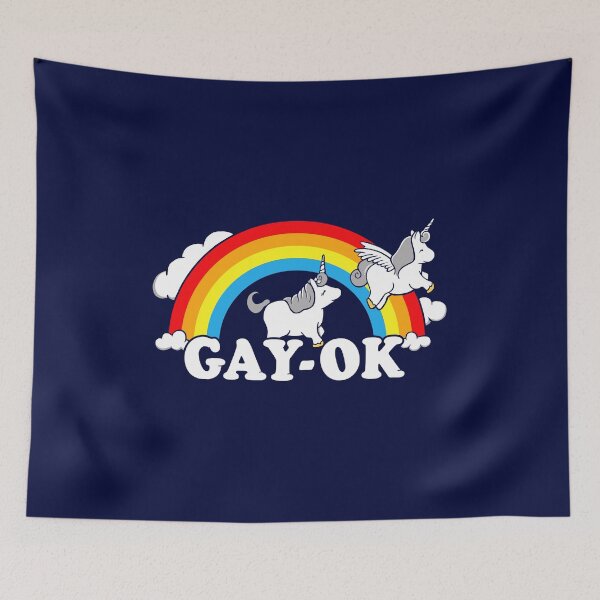 Item preview, Gay Ok Pride Rainbow designed and sold by BootsBoots.