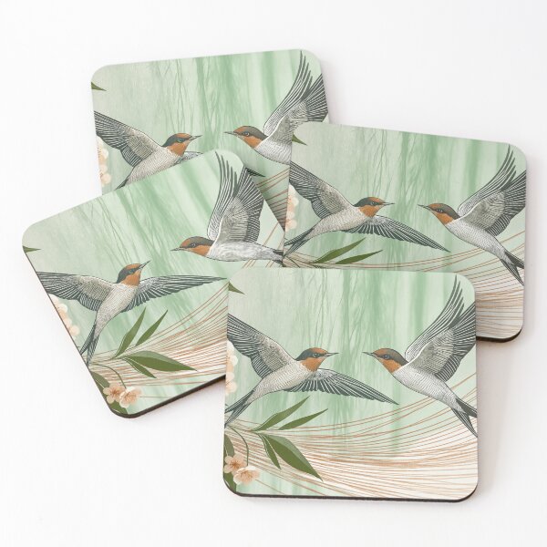 Item preview, two swallows designed and sold by PricklyPeanut.
