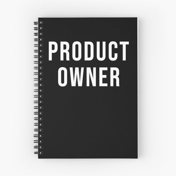 Item preview, Product owner, for the PI planning, backlog refinment , gift for agile coworker designed and sold by Dahlann.