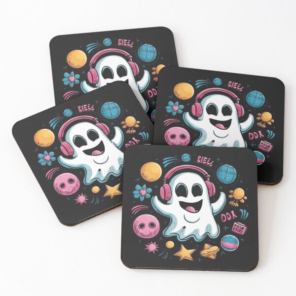 Item preview, Cute Ghost Grooving to Music designed and sold by XquisiteFashion.