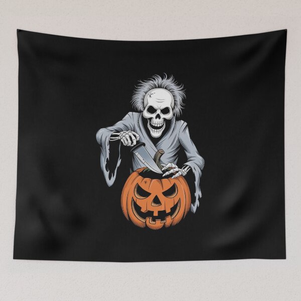 Item preview, Skeleton Cooking Pumpkin Funny Gifts For Chefs designed and sold by MikeKart.