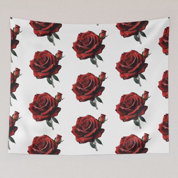 Item preview, "Elegant and Beautiful Red Rose: A Classic Symbol of Love and Beauty" designed and sold by StickerFrenzied.