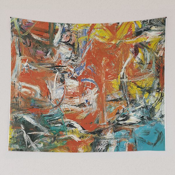 Item preview, Abstarct Art Willem de Kooning, Willem de Kooning, (1904-1997) United States designed and sold by J-Oua.