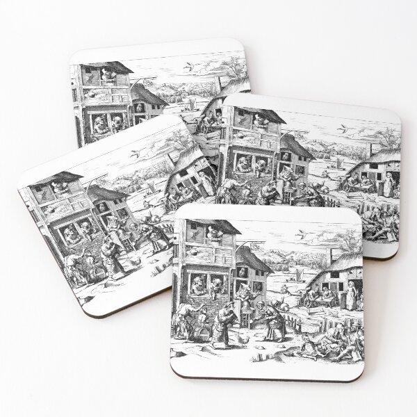 Item preview, Medieval Village designed and sold by Sketchbook Shop.