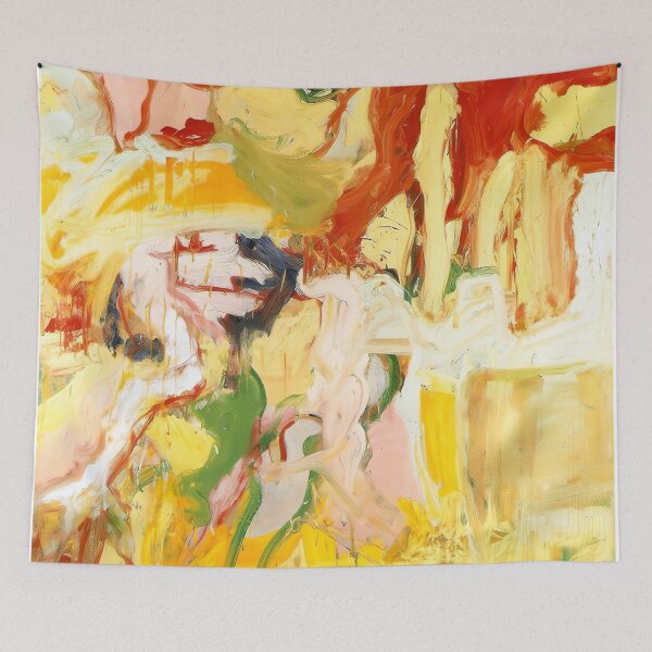 Item preview, Abstarct Art Willem de Kooning, Willem de Kooning, (1904-1997) United States designed and sold by J-Oua.