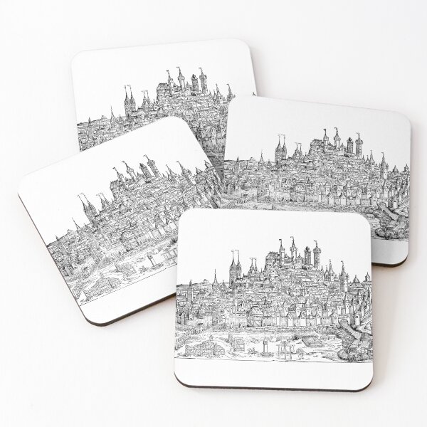 Item preview, Medieval Castle designed and sold by Sketchbook Shop.