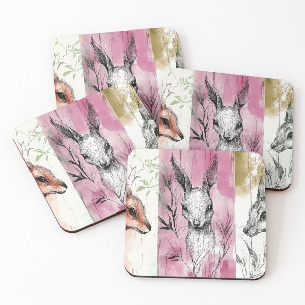 Item preview, deer designed and sold by PricklyPeanut.