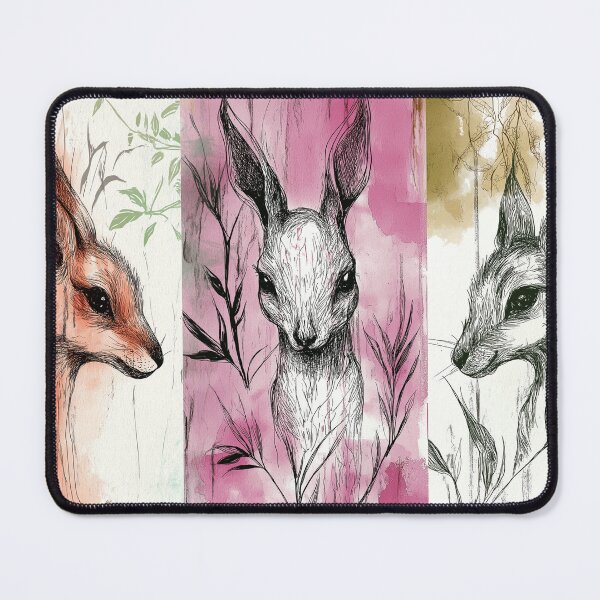 Item preview, deer designed and sold by PricklyPeanut.