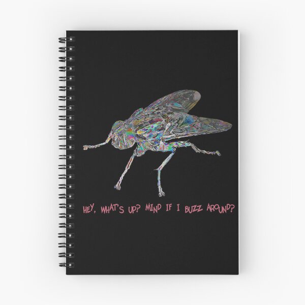 Item preview, Hey, what's up? Mind if I buzz around? Humorous print with a fly and a meme 1 designed and sold by ZorianArt.