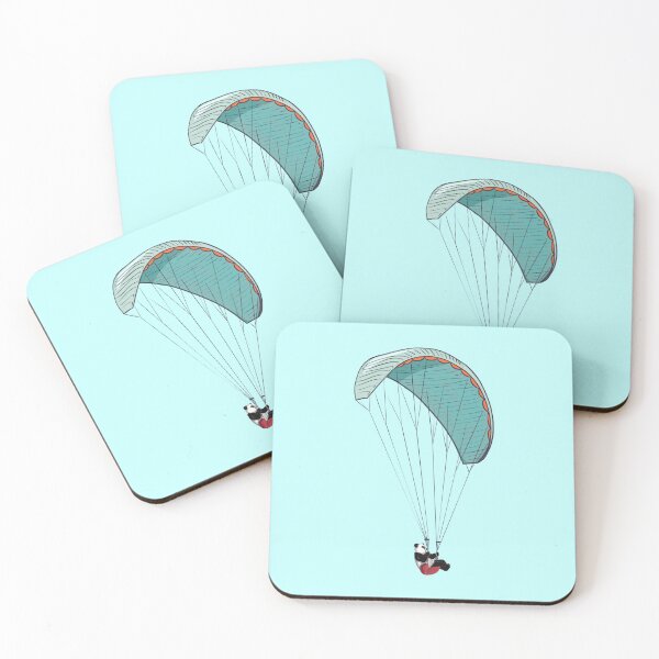 Item preview, Adventurous Panda in Paragliding: A Unique Design for Thrill Seekers! designed and sold by Pandositive.