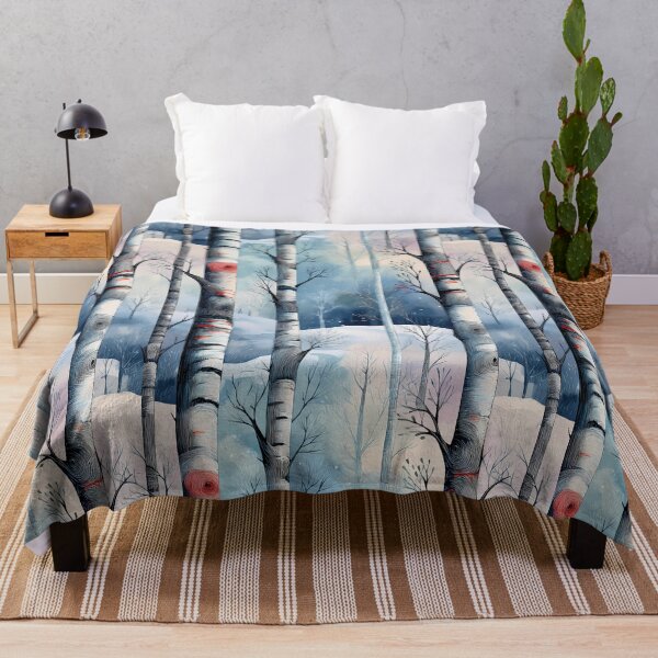 Item preview, Winter Birch designed and sold by Vibranta Studio.