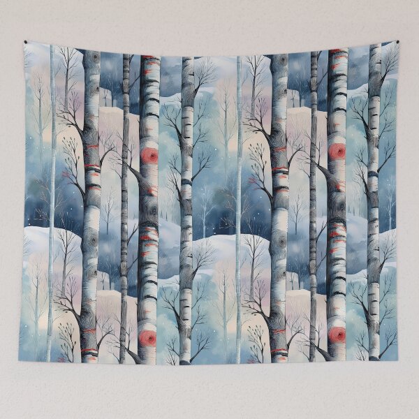 Item preview, Winter Birch designed and sold by Vibranta Studio.