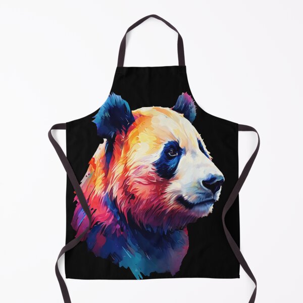 Item preview, Painted Panda Bear designed and sold by BirdsnStuff.