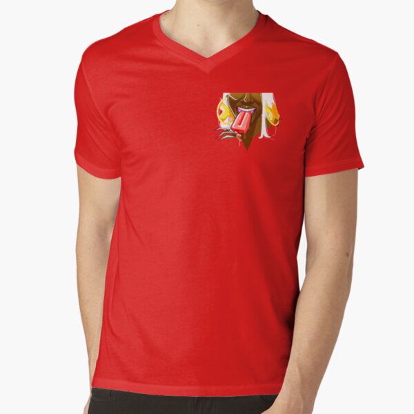 Summer Fun With Ice Cream V-Neck T-Shirt