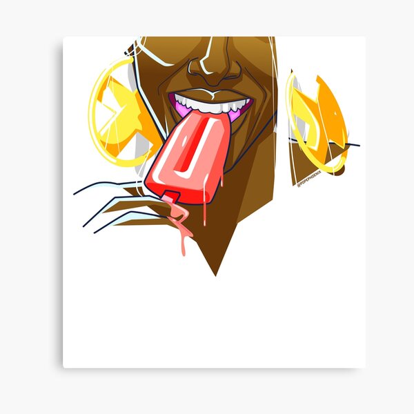 Summer Fun With Ice Cream Canvas Print