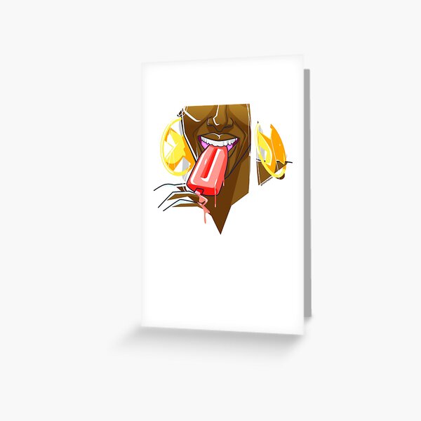 Summer Fun With Ice Cream Greeting Card