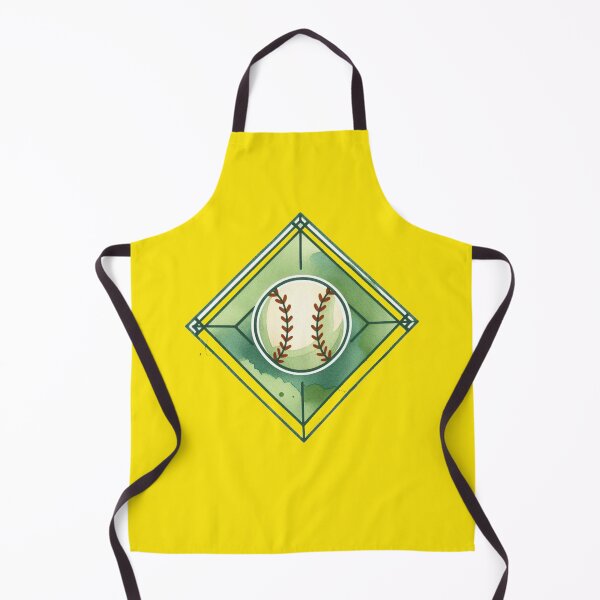 Item preview, Minimalist Baseball Diamond with Retro 3D Effect, designed and sold by PaintMeWorld.
