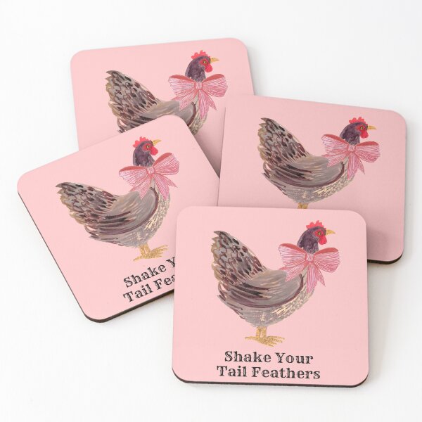 Item preview, Chicken with Bow - Illustrated by Jemma Jamie Skidmore designed and sold by Jemma Jamie Skidmore.
