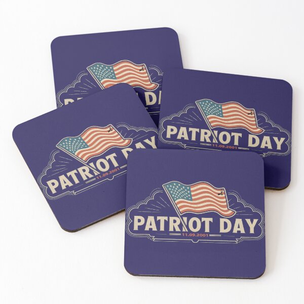 Item preview, USA flag with the text 'Patriot Day' and the date 11/09/2001 designed and sold by Tomasz  Siennicki.