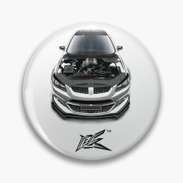 Item preview, commodre v8 muscle car white  designed and sold by NaquashM.