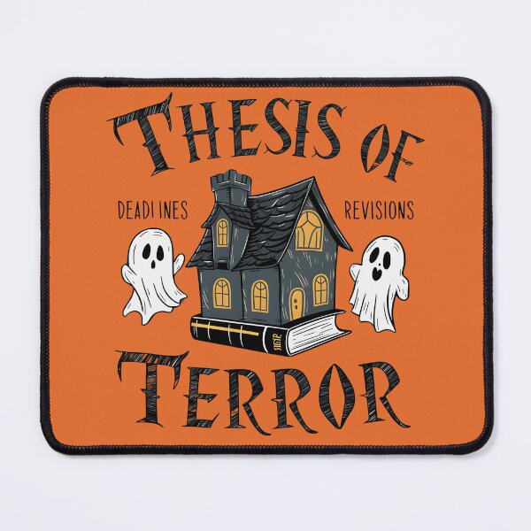 Item preview, Thesis of terror, funny PhD and Halloween designed and sold by NoetherSym.