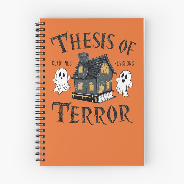 Item preview, Thesis of terror, funny PhD and Halloween designed and sold by NoetherSym.