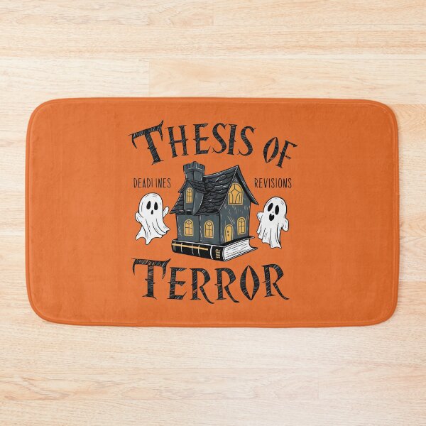 Item preview, Thesis of terror, funny PhD and Halloween designed and sold by NoetherSym.