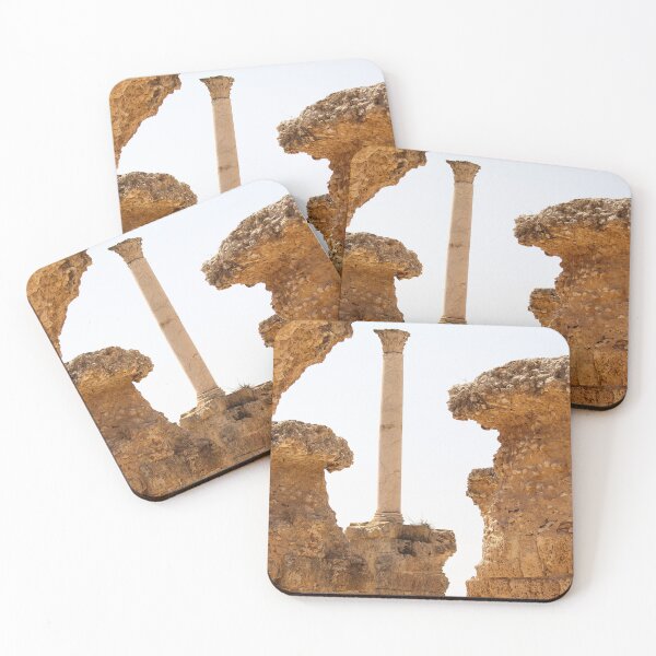Item preview, Column In Ruins Carthage Vertical designed and sold by eddiebarronshop.