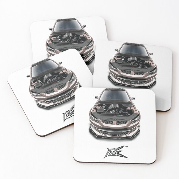 Item preview, commodre v8 muscle car rose gold  designed and sold by NaquashM.