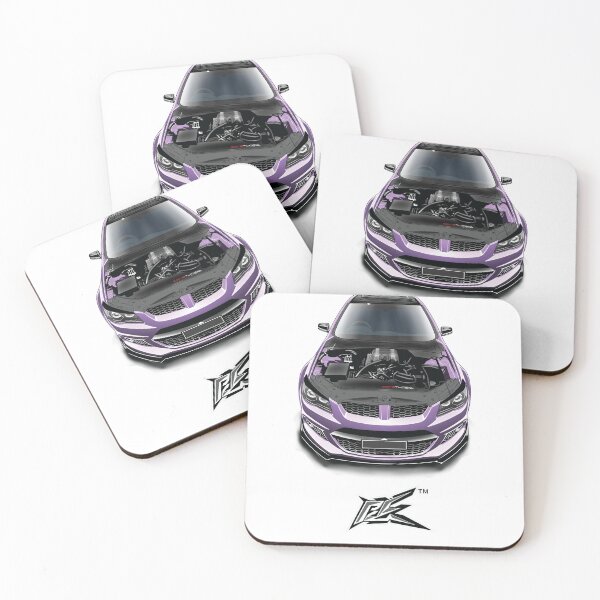 Item preview, commodre v8 muscle car purple  designed and sold by NaquashM.