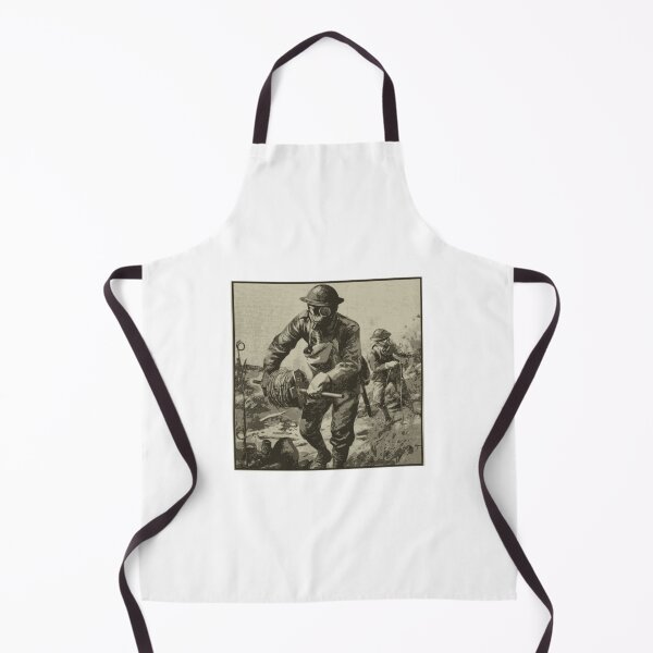 Item preview, Soldier in gas mask designed and sold by Sketchbook Shop.