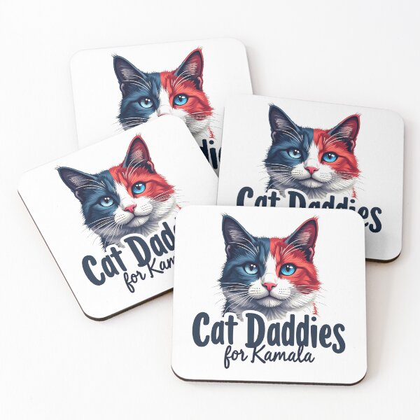 Item preview, Cat Daddies for Kamala designed and sold by Waseemkhan86.