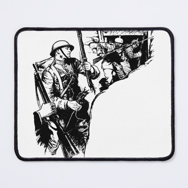 Item preview, Broken rifle designed and sold by Sketchbook Shop.